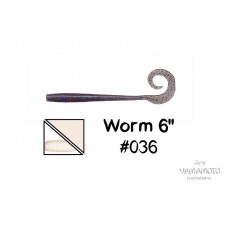 Приманка червь Gary Yamamoto Worm 6