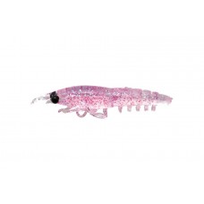 Приманка червь Nikko Dappy Saruebi Shrimp 76мм цвет Purple Glitter, 2 шт