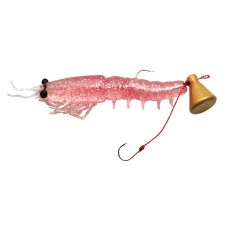 Приманка креветка Nikko Saruebi Shrimp 100мм цвет 8 Pink Glitter