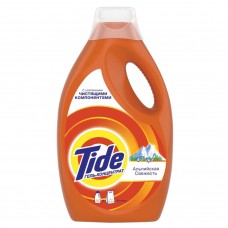 Стиральный порошок автомат жидкий гель Tide Альпийская свежесть 2,47 л