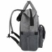 Рюкзак Brauberg Mommy крепления для коляски термокарманы серый 41x24x17 см 270818 (1) в СПб, Санкт-Петербурге купить