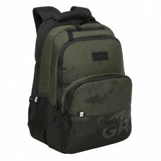 Рюкзак Grizzly анатомический, 2 отделения, MILITARY, 45х32х23 см, RU-330-7/3