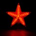 Верхушка на елку светодиодная для дома Vegas Звезда 30 красных LED, 3м, 20х20 см, 220V 55086 в СПб, Санкт-Петербурге купить