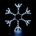 Фигура светодиодная для дома и улицы (холодный свет) Vegas Снежинка 120 LED, 24V 55038 в СПб, Санкт-Петербурге купить