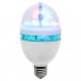 Лампа светодиодная для дома (мультиколор) Vegas Диско 3 LED, цоколь Е27, 220V 55099 в СПб, Санкт-Петербурге купить
