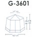 Тент-шатер Campack Tent G-3601W (со стенками) в СПб, Санкт-Петербурге купить