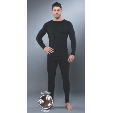 Рубашка с дл.рукавом GUAHOO Health Warm 650-S/BK (S) в СПб, Санкт-Петербурге