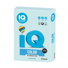 Бумага цветная для принтера IQ Color А4, 160 г/м2, 250 листов, светло-голубая, BL29