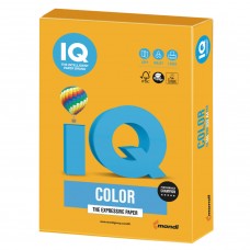 Бумага цветная для принтера IQ Color А4, 160 г/м2, 250 листов, старое золото AG10