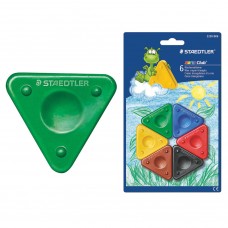 Мелки восковые Staedtler Noris Club 6 цветов 2230 BK6