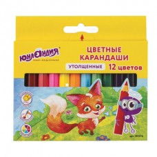 Карандаши цветные утолщенные Малыши-карандаши 12 цветов 181376 (4)