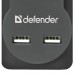 Сетевой фильтр Defender DFS 753 5 розеток 2 USB 3 м 99753 (512732) (1) в СПб, Санкт-Петербурге купить