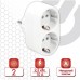 Сетевой тройник Sonnen U-020G, 2 розетки 511442 в СПб, Санкт-Петербурге купить