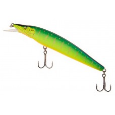 Воблер Adusta Jerk Spiker 130SP 19г цвет 004 Hot Tiger