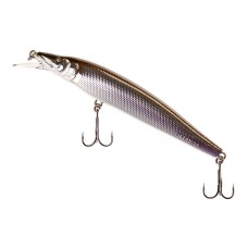 Воблер Adusta Jerk Spiker 130SP 19г цвет 010 Wakasagi