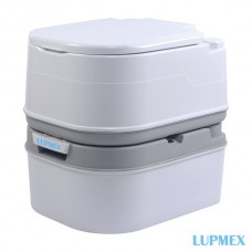 Биотуалет Lupmex белый с серым с индикатором 79002